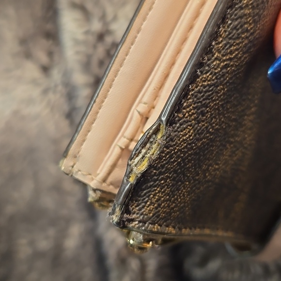 Michael Kors Double Zip Wallet Phone Holder Mk - Picture 7 of 7